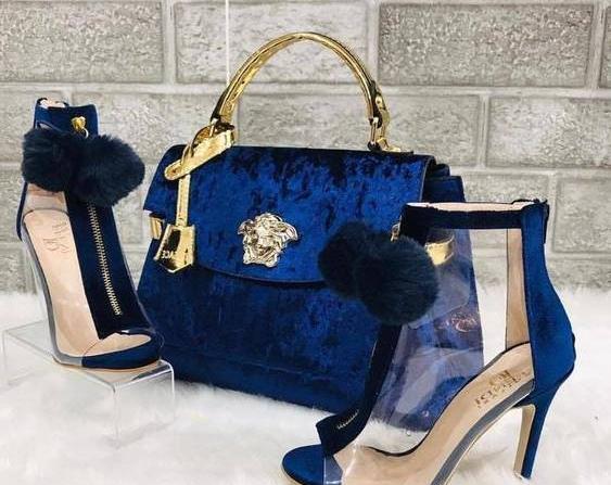 عکس کیف مجلسی آبی