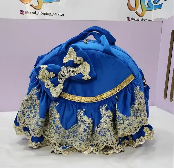 عکس کیف مجلسی آبی