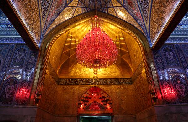 عکس سه بعدی حرم امام حسین