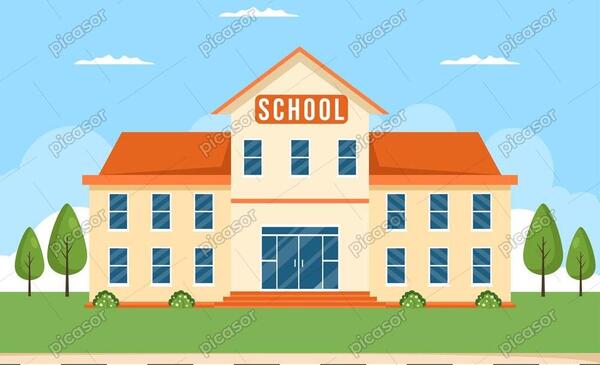 عکس ساختمان مدرسه