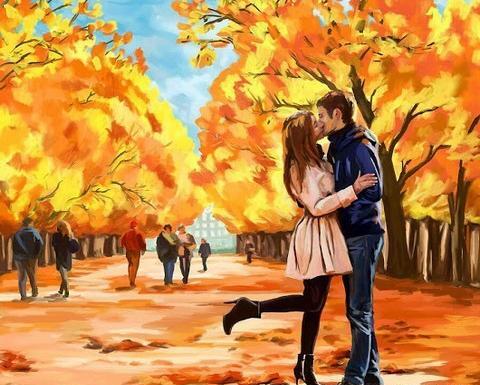 عکس های عاشقانه پاییزی دونفره
