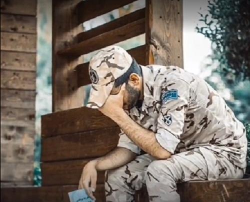 عکس نوشته داداشم میره سربازی