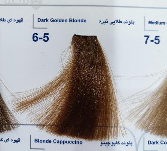 عکس رنگ مو طلایی