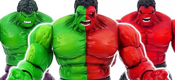 عکس هالک قرمز و سبز