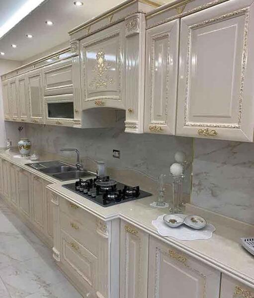 عکس دکوراسیون آشپزخانه بدون اپن