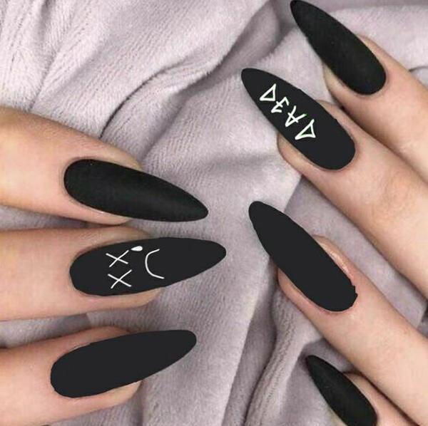 عکس طرح ناخن مار