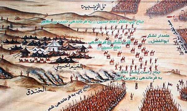عکس امام حسین جنگ