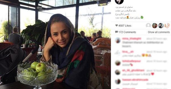 عکس زایمان شبنم قلی خانی