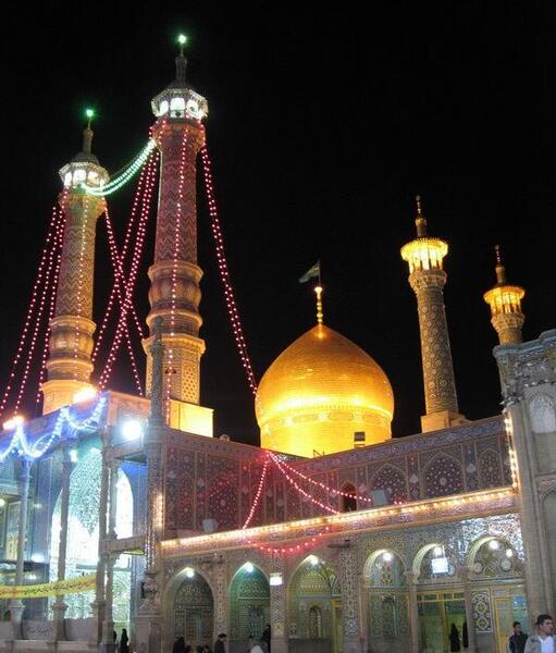 عکس حرم بی بی معصومه