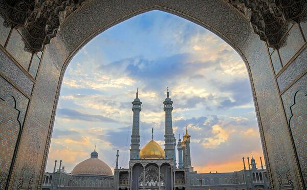 عکس حرم بی بی معصومه