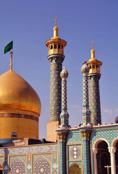 عکس حرم بی بی معصومه