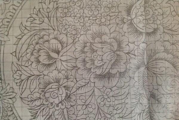 عکس نقاشی ساده فرش
