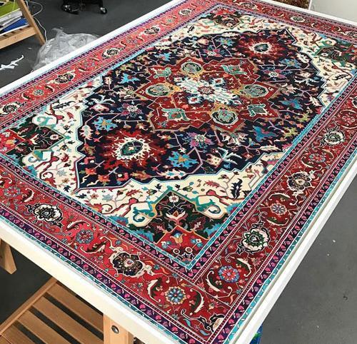 عکس نقاشی ساده فرش