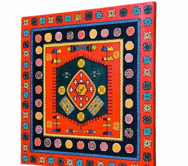 عکس نقاشی ساده فرش