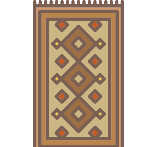 عکس نقاشی ساده فرش