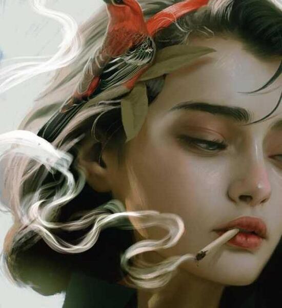 عکس سیگار فانتزی