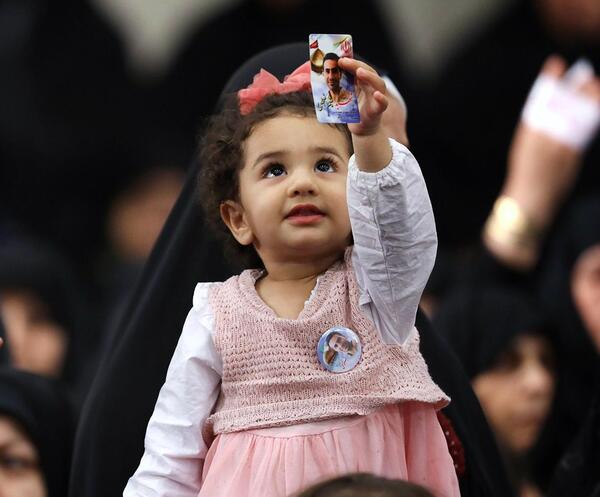 عکس حلما دختر شهید مدافع حرم