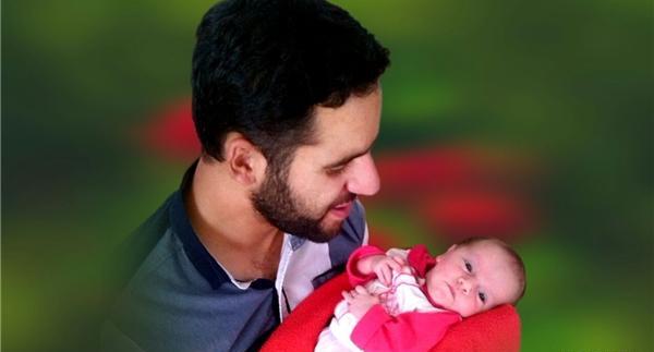عکس حلما دختر شهید مدافع حرم