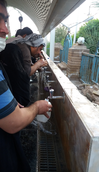 عکس چاه خانه حضرت علی