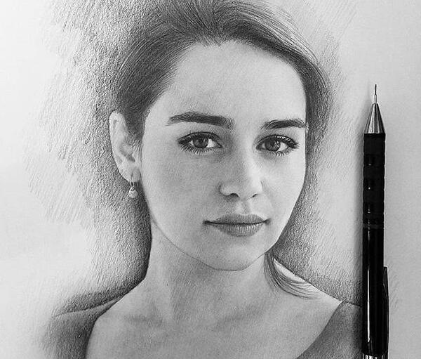 عکس زیباترین طرح های نقاشی سیاه قلم