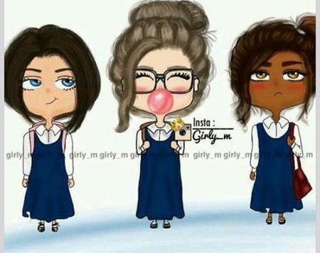 عکس فانتزی سه دختر