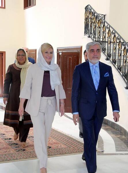 عکس دختر رئیس جمهور افغانستان