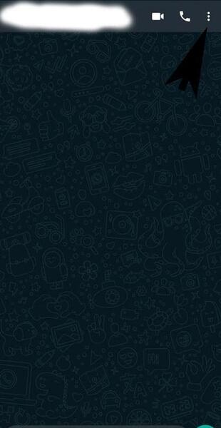 عکس صفحه واتساپ ایفون