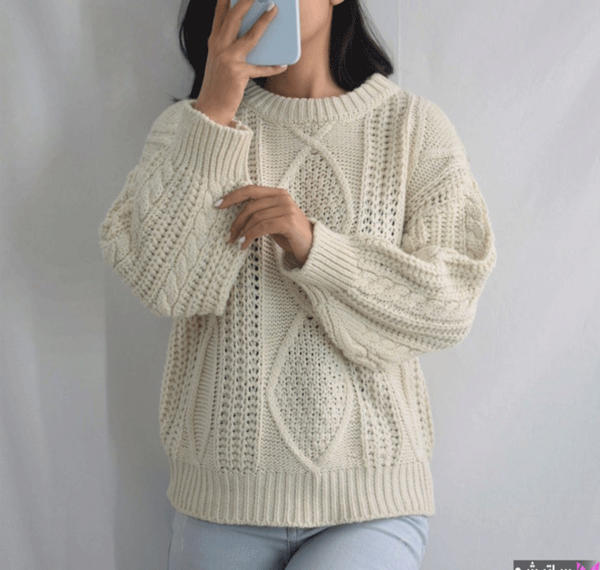 عکس ژاکت بافتنی زنانه