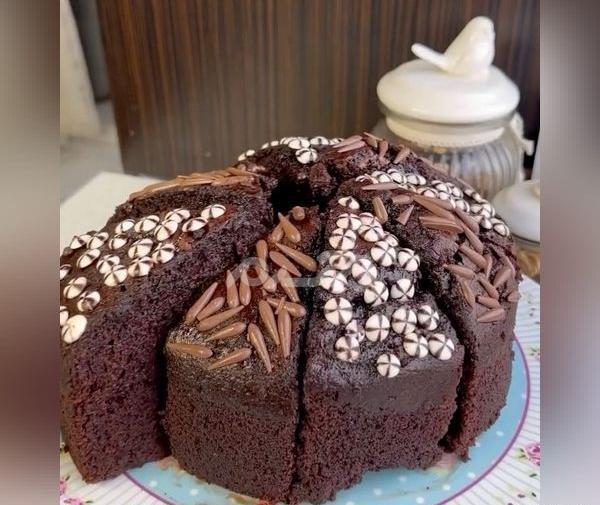 عکس کیک خانگی ساده