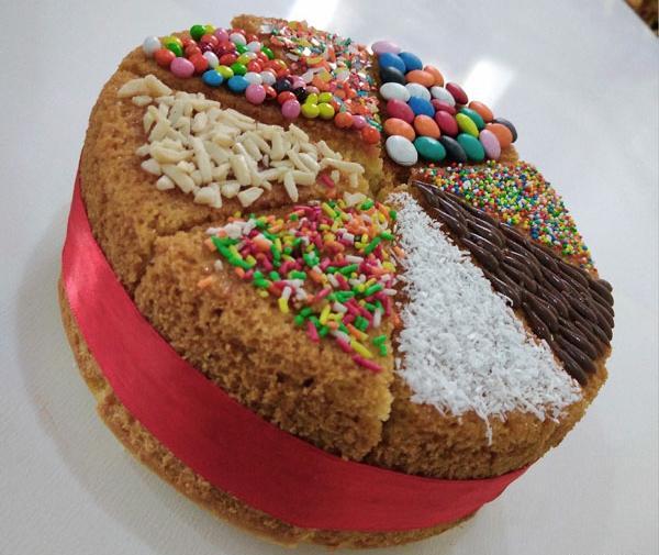 عکس کیک خانگی ساده