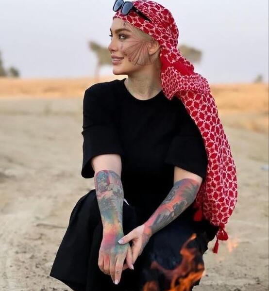 عکس ژست سحر قریشی