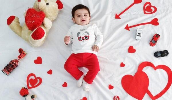 عکس ولنتاین مبارک پسرم