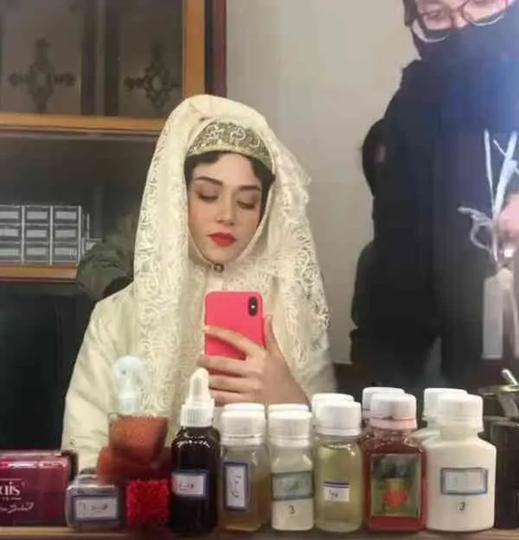 عکس پریناز ایزدیار و شوهرش
