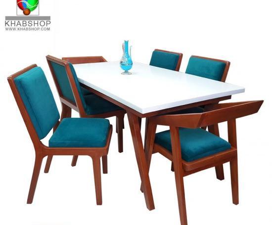 عکس میز ناهار خوری شش نفره