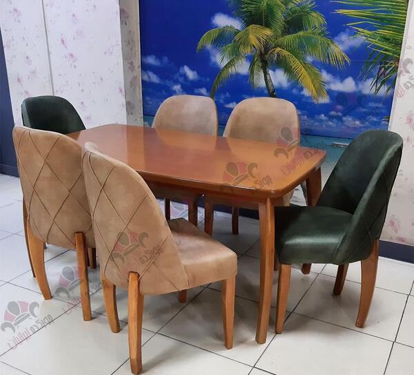 عکس میز ناهار خوری شش نفره