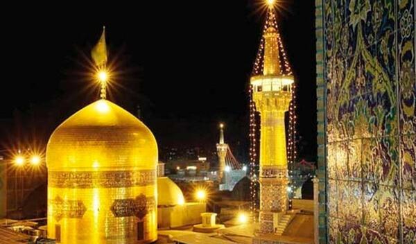 عکس نوشته امام رضا دلم هواتو کرده