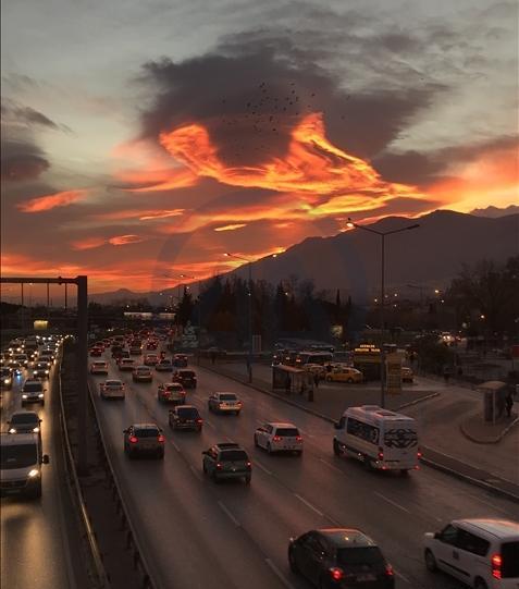 عکس طلوع آفتاب در تهران