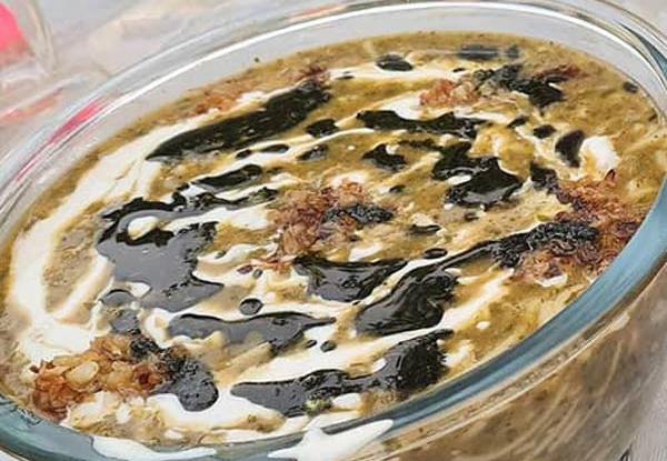 عکس یک کاسه آش رشته