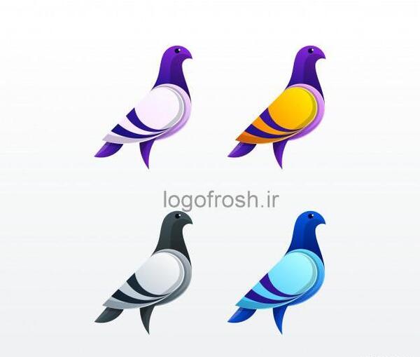عکس دانلود وکتور کبوتر