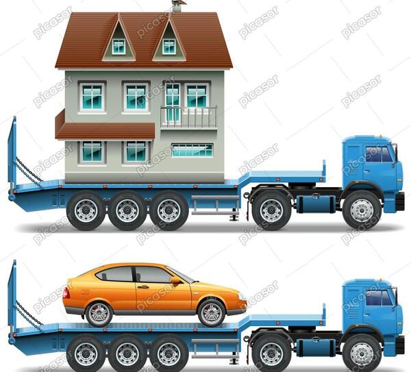 عکس توی تریلی