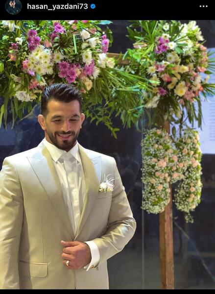 عکس دوست دختر حسن یزدانی
