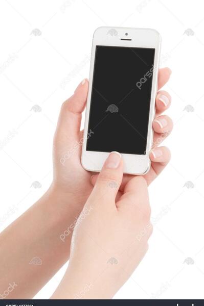 عکس گوشی اپل تو دست دختر