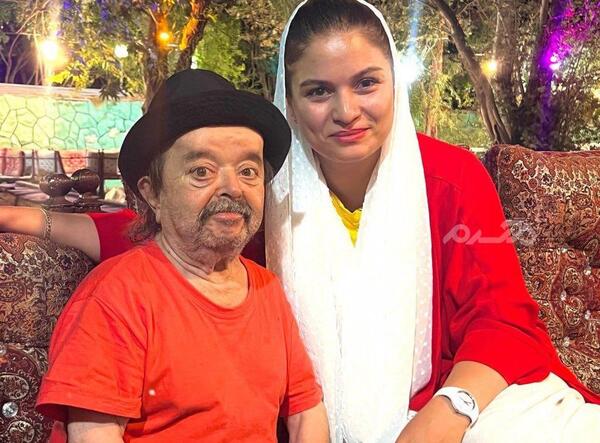عکسهای اسدالله یکتا با همسرش