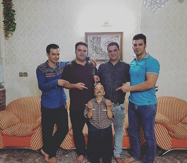 عکسهای اسدالله یکتا با همسرش