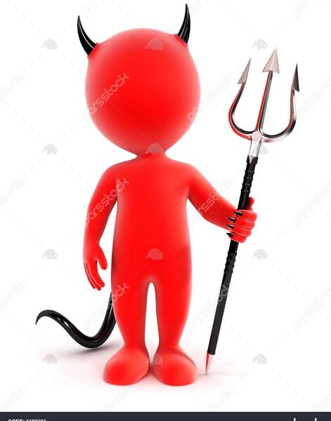 عکس زمینه شیطان