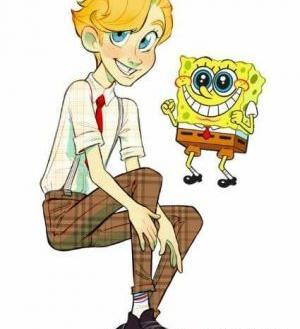 عکس باب اسفنجی انیمه
