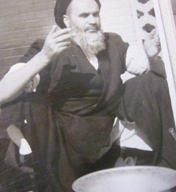 عکس جالب خمینی