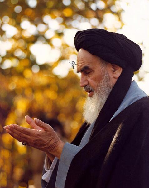 عکس جالب خمینی