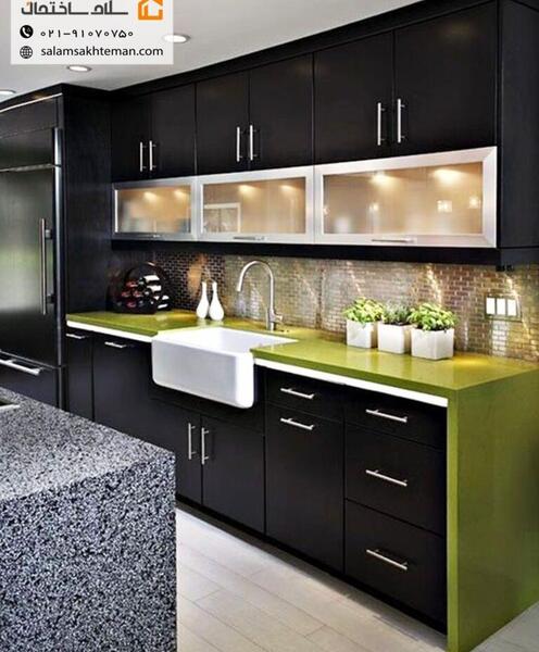 عکس ترکیب رنگ کابینت