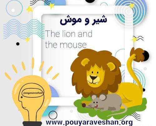 عکس شیر و موش کارتونی